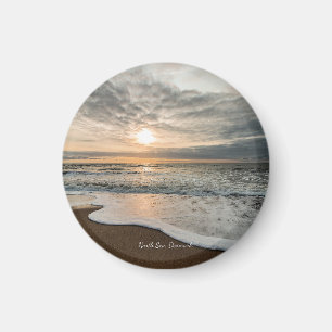 Noord-Zee, Denemarken pittoreske zonsondergang, Magneet