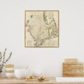 Noord-Zee, Kattegat Poster (Keuken)