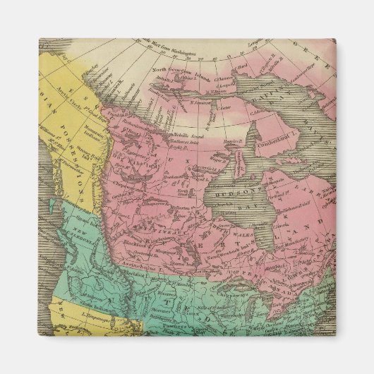 NoordAmerika 5 Magneet (Voorkant)