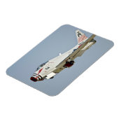 Noordamerikaanse marine FJ2 Fury Jet Fighter Magneet (Linkerzijde)