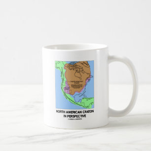Noordamerikaanse raton in perspectief koffiemok