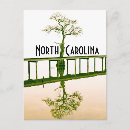 noordelijk carolina briefkaart (Voorkant)