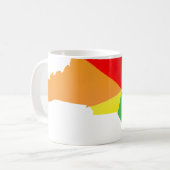 noordelijk carolina pride . koffiemok (Voorkant links)