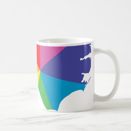 noordelijk carolina pride . koffiemok (Rechts)
