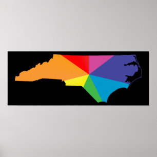 noordelijk carolina pride . poster