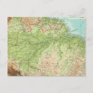 Noordelijk deel Zuid-Amerika Briefkaart