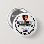 Noordelijk gebied ronde button 5,7 cm (Voorkant /achterkant)