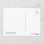 noordelijk licht briefkaart (Achterkant)