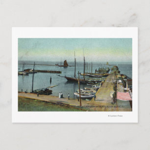 Noordelijk Uitzicht van East Harbour Briefkaart