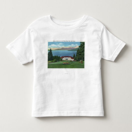 Noordelijk Uitzicht van het meer van Ft William He Kinder Shirts (Voorkant)