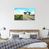 Noordelijk Uitzicht van het slagveld Saratoga Canvas Afdruk (Insitu (Slaapkamer))