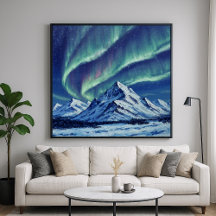 Noordelijke Bergen - schilderachtige stijl landsch