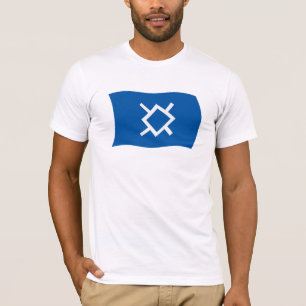 Noordelijke Cheyenne Hemd met Vlag Motief T-shirt