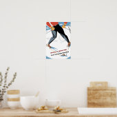 Noordelijke Conway, New Hampshire reisposter Poster (Keuken)