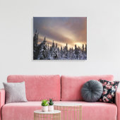 noordelijke hemel canvas afdruk (Insitu (Woonkamer))