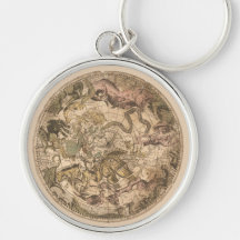 Noordelijke hemelbol Sleutelhanger