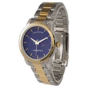 Noordelijke Hemisphere Constellation Cassioipeia Horloge