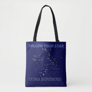 Noordelijke Hemisphere Constellation Coma Berenice Draagtas