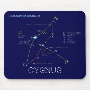 Noordelijke Hemisphere Constellation Cygnus Muismat