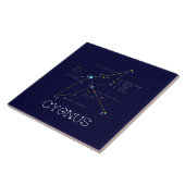 Noordelijke Hemisphere Constellation Cygnus Tegeltje (Zijkant)