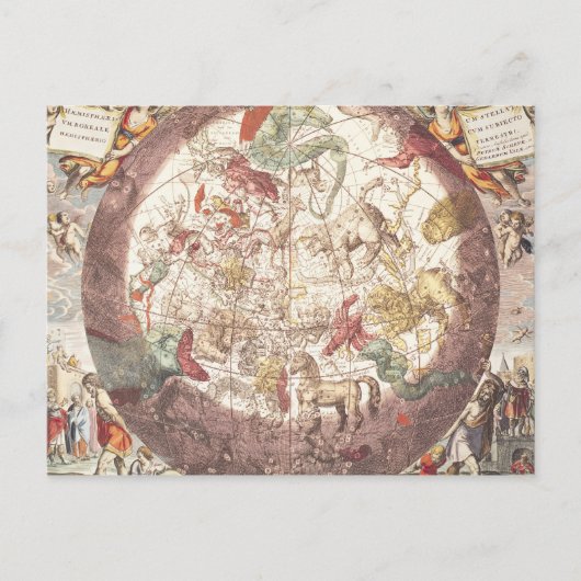 Noordelijke Hemisphere uit 'The Celestial' Briefkaart (Voorkant)