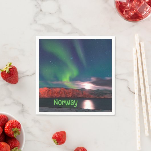 Noordelijke hooglichten in Noorwegen Servet (Insitu)