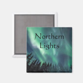 Noordelijke hooglichten Scandinavia Magneet (Voorkant / Achterkant)