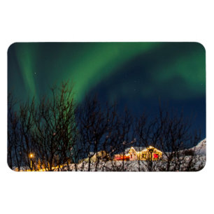 Noordelijke hoogten - Aurora Borealis IJsland Magneet