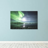 Noordelijke hoogten Noord-Noorwegen Canvas Afdruk (Insitu (Houten vloer))