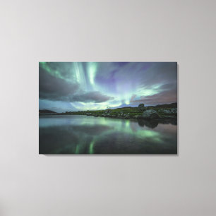Noordelijke hoogten Noord-Noorwegen Canvas Afdruk