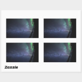 Noordelijke hoogten Noorwegen Rechthoekige Sticker (Vel)