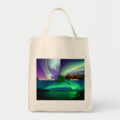 Noordelijke hoogten van Alaska Collage Tote Bag (Voorkant)