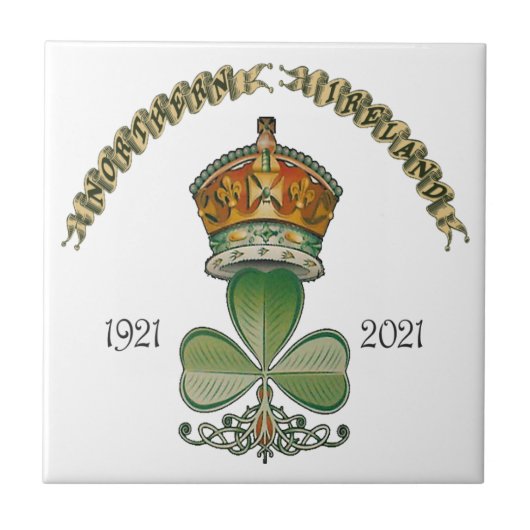 Noordelijke IJsland Tegeltje (Voorkant)