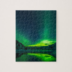 Noordelijke IJslandse lichten Legpuzzel