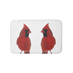 Noordelijke Kardinaal Bird Bath Mats Badmat