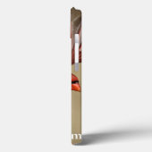 noordelijke kardinaal in de vlucht Case-Mate iPhone case (Achterkant / Links)