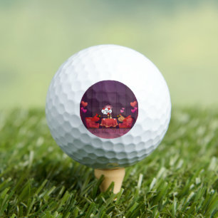 Noordelijke Kardinaal Vogels Diner Datum Golfballen