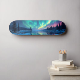 Noordelijke lammeren Aurora Borealis Skateboard