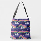 Noordelijke Lichtdoorsnede Crossbody Tas (Achterkant)