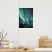 Noordelijke Lichte Scandinavia Poster (Keuken)