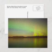 Noordelijke lichten (Aurora borealis) Briefkaart (Voorkant / Achterkant)