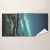 Noordelijke lichten badhanddoek (Badhanddoek)
