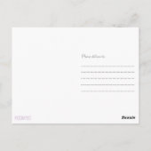 Noordelijke lichten briefkaart (Achterkant)