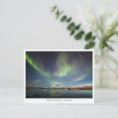 Noordelijke lichten briefkaart (Staand voorkant)