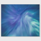 Noordelijke lichten cadeaupapier (Vlak)