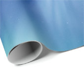 Noordelijke lichten cadeaupapier (Rol Hoek)