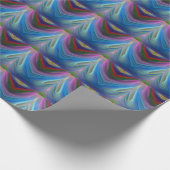 Noordelijke lichten cadeaupapier (Hoek)