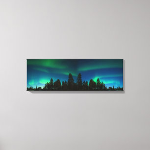 Noordelijke lichten canvas afdruk