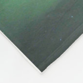 Noordelijke lichten fleece deken (Hoek)