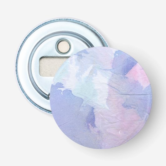 Noordelijke lichten II Button Flesopener (Voorkant)